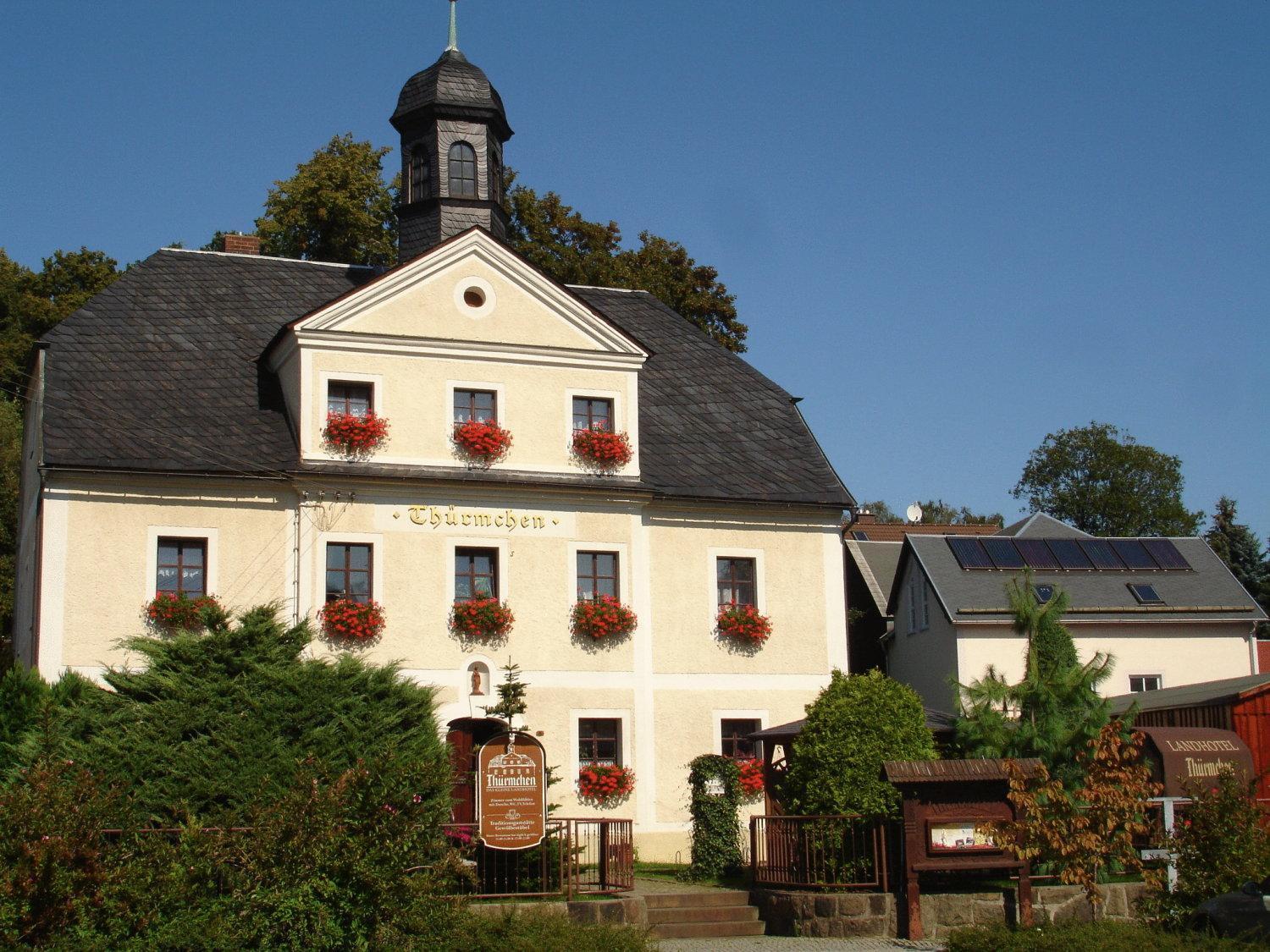 Schirgiswalde-Kirschau Landhotel Thuermchen מראה חיצוני תמונה